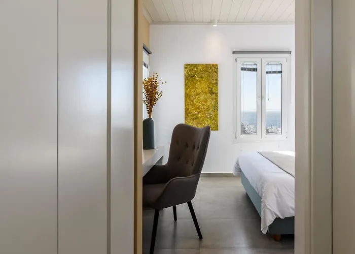 Blueisla Modern Town Mykonos Tatil Evi Mykonos Town