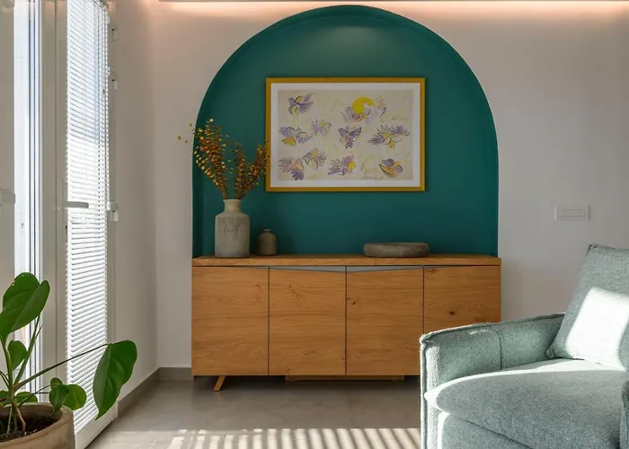 Tatil Evi Blueisla Modern Town Mykonos Mykonos Town