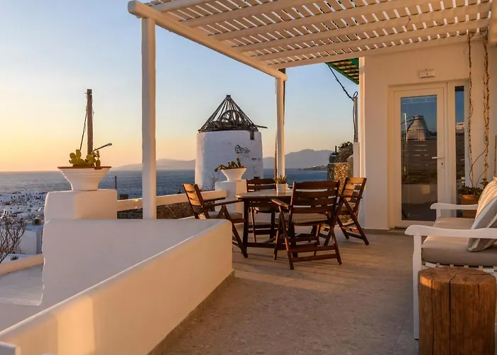 Blueisla Modern Town Mykonos Hébergement de vacances